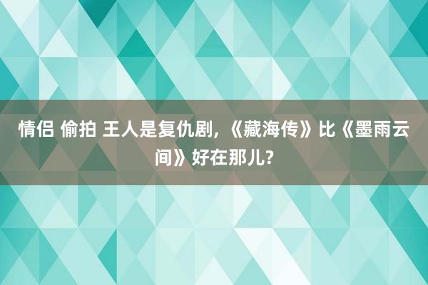 情侣 偷拍 王人是复仇剧， 《藏海传》比《墨雨云间》好在那儿?